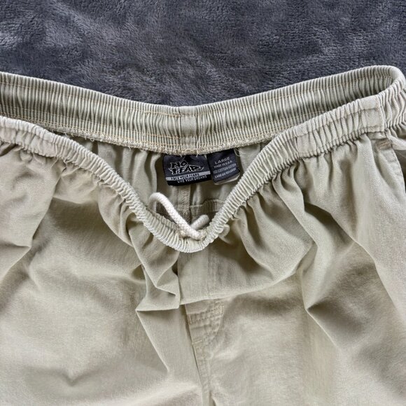 NO FEAR Khaki Shorts Men L Sun Faded Bleached Distressed X Game Made in USA Surf - Picture 7 of 14